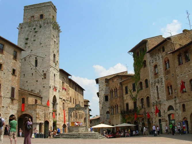 visite avec guide Toscane San Gimignano